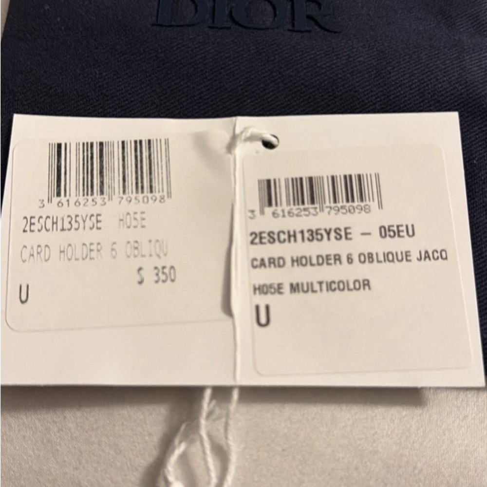 Dior Monogram Beige Card Holder - Picture 5 of 5